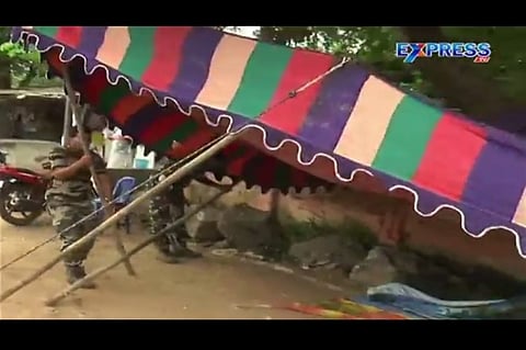 Andhra police pull down tents and arrest Left leaders as Vamsadhara oustees protest