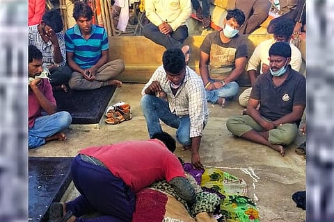 ‘We fear we’ll die’: AP fishermen stranded in Gujarat forced to remain on boats