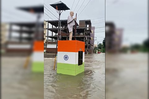 As many as 30 wards in Warangal Urban have been impacted by the flooding and access to 20 of these wards has been cut off.