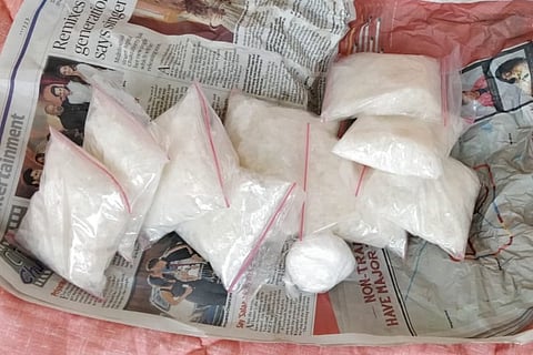 Two men arrested from Bengaluru airport with illegal drugs worth Rs 55 lakh