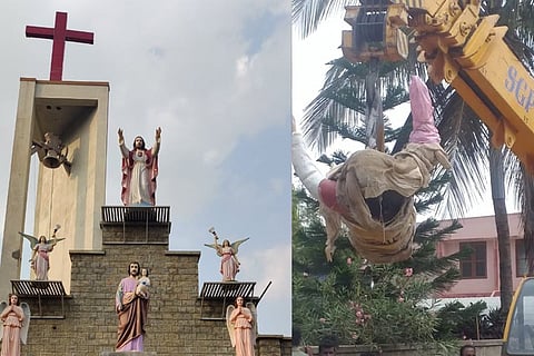 Bengaluru Christian community alleges local officials removed Jesus statue without cause