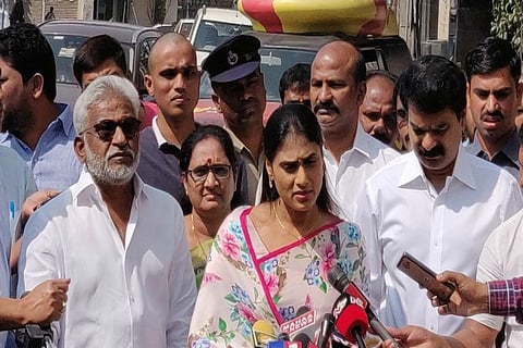 YSRCP chief’s sister Sharmila accuses TDP of spreading rumours about her and Prabhas