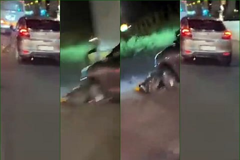 Car drags bikers for 3 km on busy Nagpur road