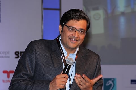 What will be the financial impact of Arnab’s departure on Times TV network?