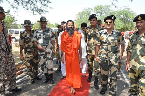 Amend law to make everyone say ‘Bharat Mata Ki Jai’, says Ramdev