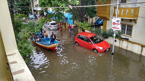 Boats on the roads, buses under water: Images from Chennai that show how bad it is