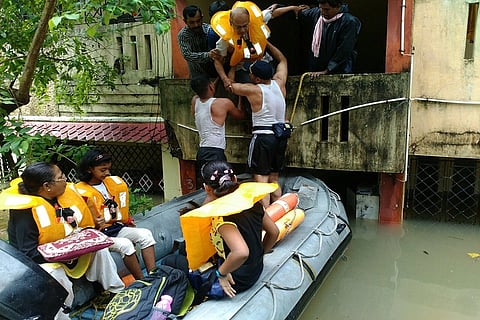 Braving undercurrents and snakes, Coast Guard rescues 350 people in Chennai