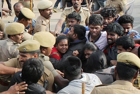 NHRC and SHRC seek report from Chennai DGP over police crackdown on jallikattu protesters