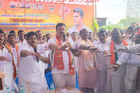 TN BJP functionaries meeting in Dharmapuri