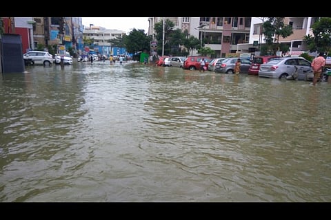 Heavy rains batter parts of Hyderabad, massive flooding in some areas