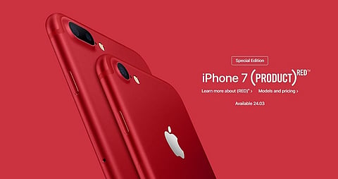 The RED Apple: For the first time, you can own a scarlet iPhone