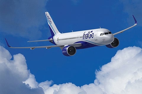 IndiGo flight mid air