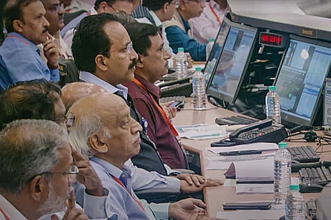 ISOR scientists during the Chandrayaan 3 launch