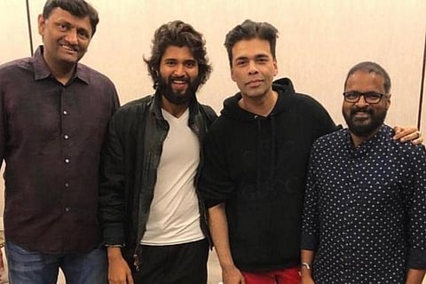 Vijay Deverakonda-Rashmika's ‘Dear Comrade’ to be remade in Hindi by Karan Johar