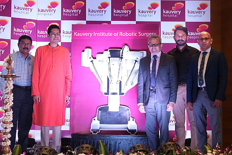 Kauvery Main Hospital launches advanced robotic surgery programme