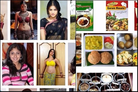 Does ‘masala’ mean skimpily-clad women when it comes to south India? Google says so
