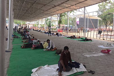 'Giving us food not enough': Migrant workers in Hyderabad speak longingly of home