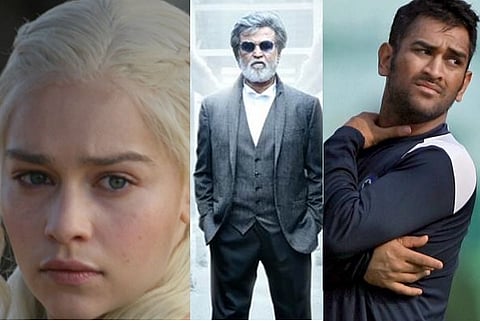 Kabali’s Neruppu Da sets fire online: Watch Dhoni and Khaleesi in Kabali avatar!