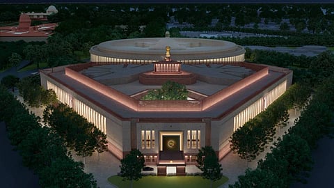 Picture of the new Parliament building