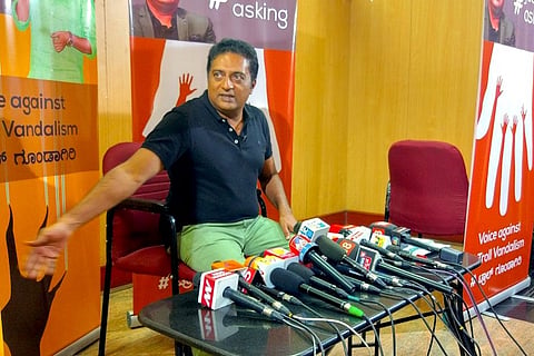 'Will enter politics if someone challenges me': Prakash Raj