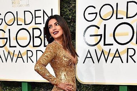 Priyanka Chopra makes a glittering statement at Golden Globes 2017
