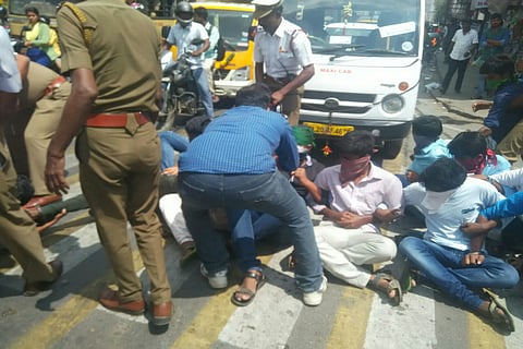 Remove campus director, Sairam college students demand after suicide