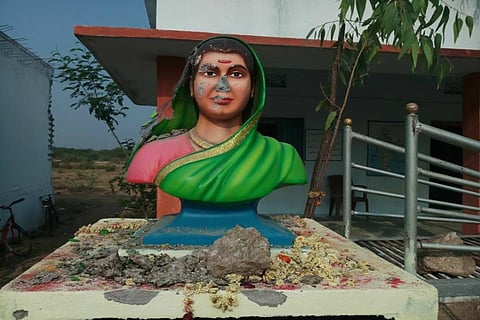 Another statue vandalised: Bust of Savitribai Phule damaged by miscreants in Telangana