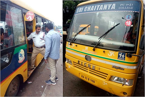 Another school bus driver caught drunk in Bengaluru while ferrying children, third case in a week