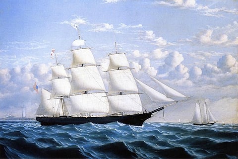Navigation began in India: Indians used monsoon winds for sailing long before Greeks