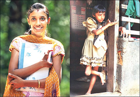 Is Kerala govt's help for endosulfan survivor Shruti result of her husband's suicide attempt?