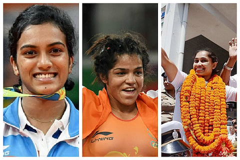 Sindhu, Sakshi Malik, Dipa Karmakar conferred Khel Ratna awards