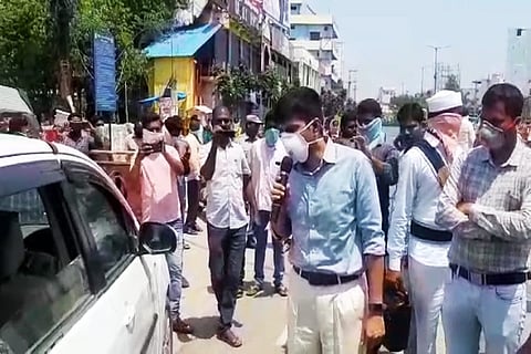 Are you special? Sircilla Collector schools Janata Curfew violators in viral video