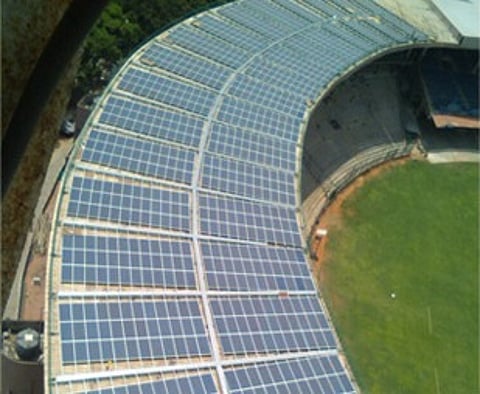Is Chinnaswamy stadium going the solar way?