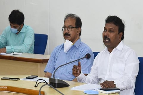 Director of Public Health and Family Welfare Dr G Srinivasa Rao