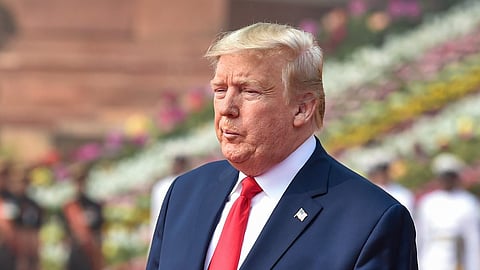 US President Donald Trump