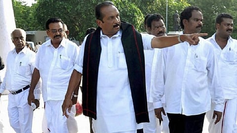 File Photo of Vaiko