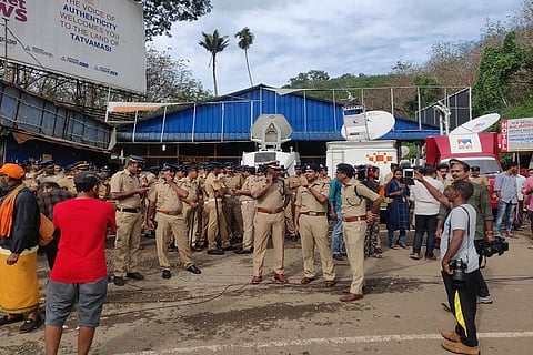 Kerala cops check age of women, block women below 50 from Sabarimala