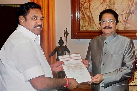 Edappadi Palaniswami to be sworn in as CM, can he prove majority?
