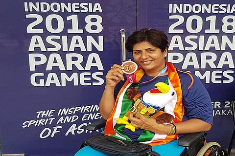 Para Asiad: Deepa Malik bags bronze as India add 3 more golds to medal tally