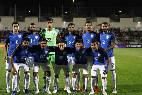 India go down fighting to Jordan in international football friendly