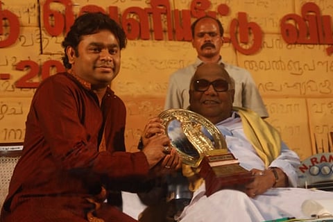 When Karunanidhi collaborated with AR Rahman for the Tamil anthem