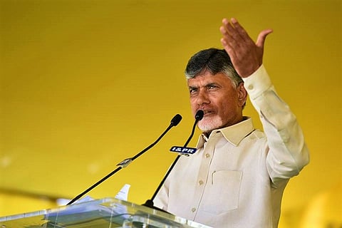 CM Naidu asks partymen to wear yellow-black and protest Modi's visit to AP