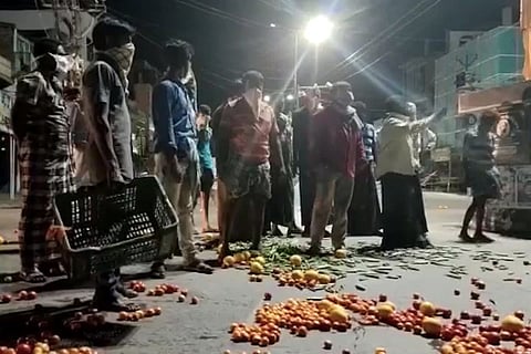 Andhra farmers