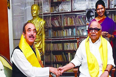 DMK-Congress seat sharing talks conclude: Congress to contest 41 seats