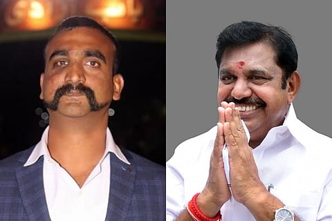 Tamil Nadu Chief Minister recommends ‘Param Vir Chakra’ for Wing Commander Abhinandan
