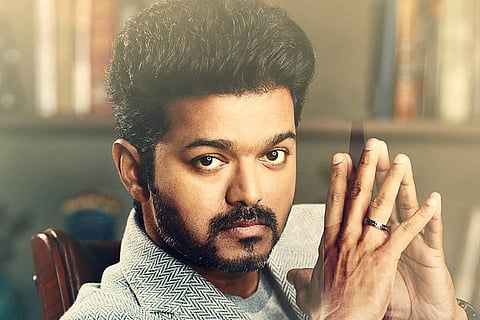 Close up of actor vijay