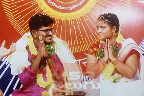 Inter caste wedding of Adam Smith and Maheshwari