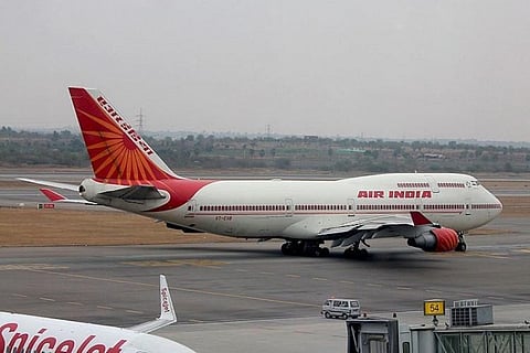 Air India flight rep image