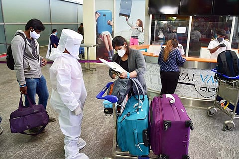 Travellers at Airport