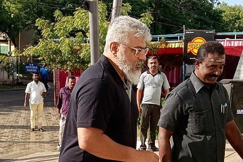 Ajith Kumar in Tamil Nadu Rifle Competition